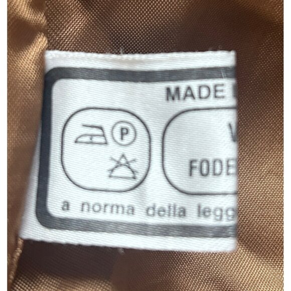 Vtg Vinci Vera Pelle Suede Italian Jacket XL 46-48 Genuine Leather Buttery Soft - Picture 8 of 16